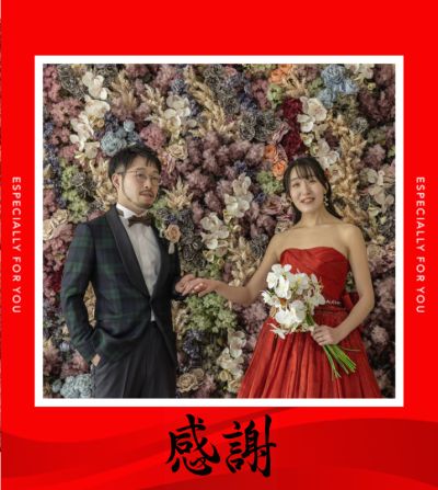 結婚式のプチギフトとして用意させていただきました♪
