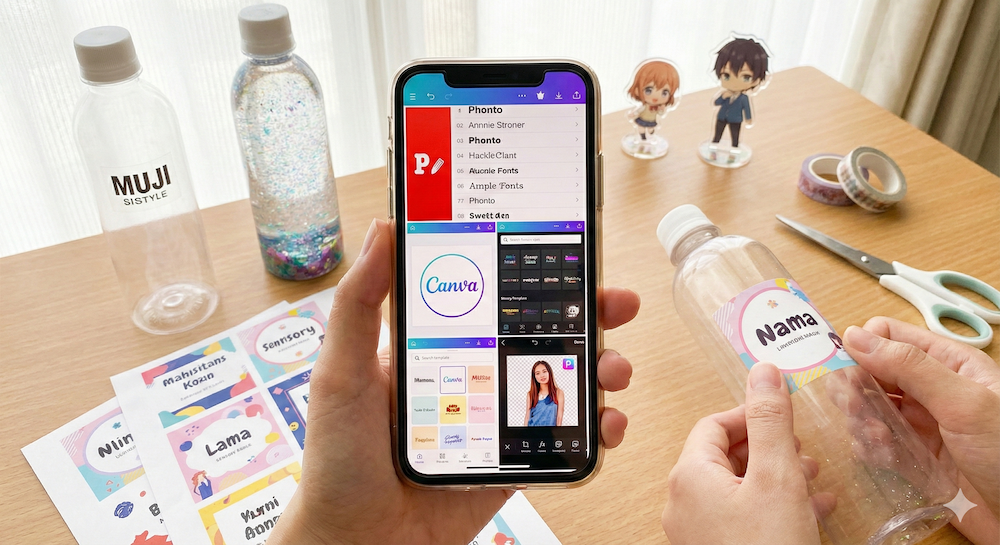 スマホでデザイン作成