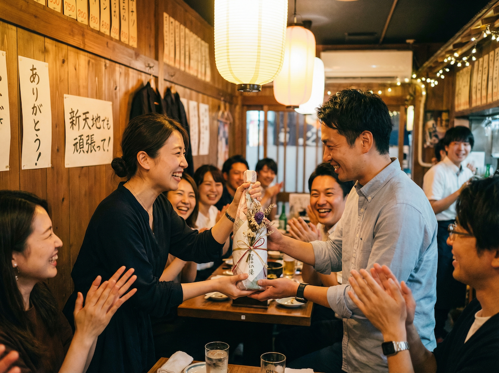送別会でお酒を選ぶ