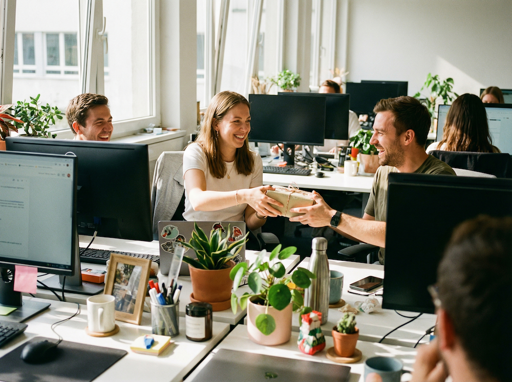 同僚へのプレゼント