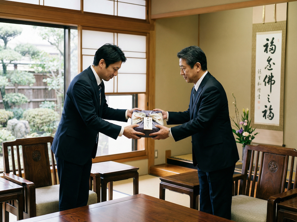 取引先へのプレゼント