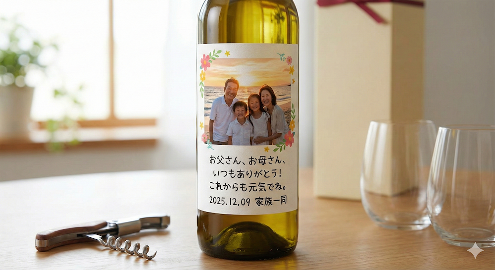 オリジナルラベル ボトル