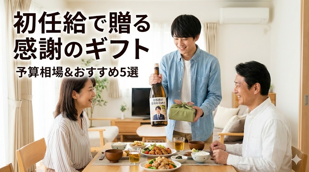 初任給で親へ感謝のプレゼント！相場やおすすめギフトも紹介