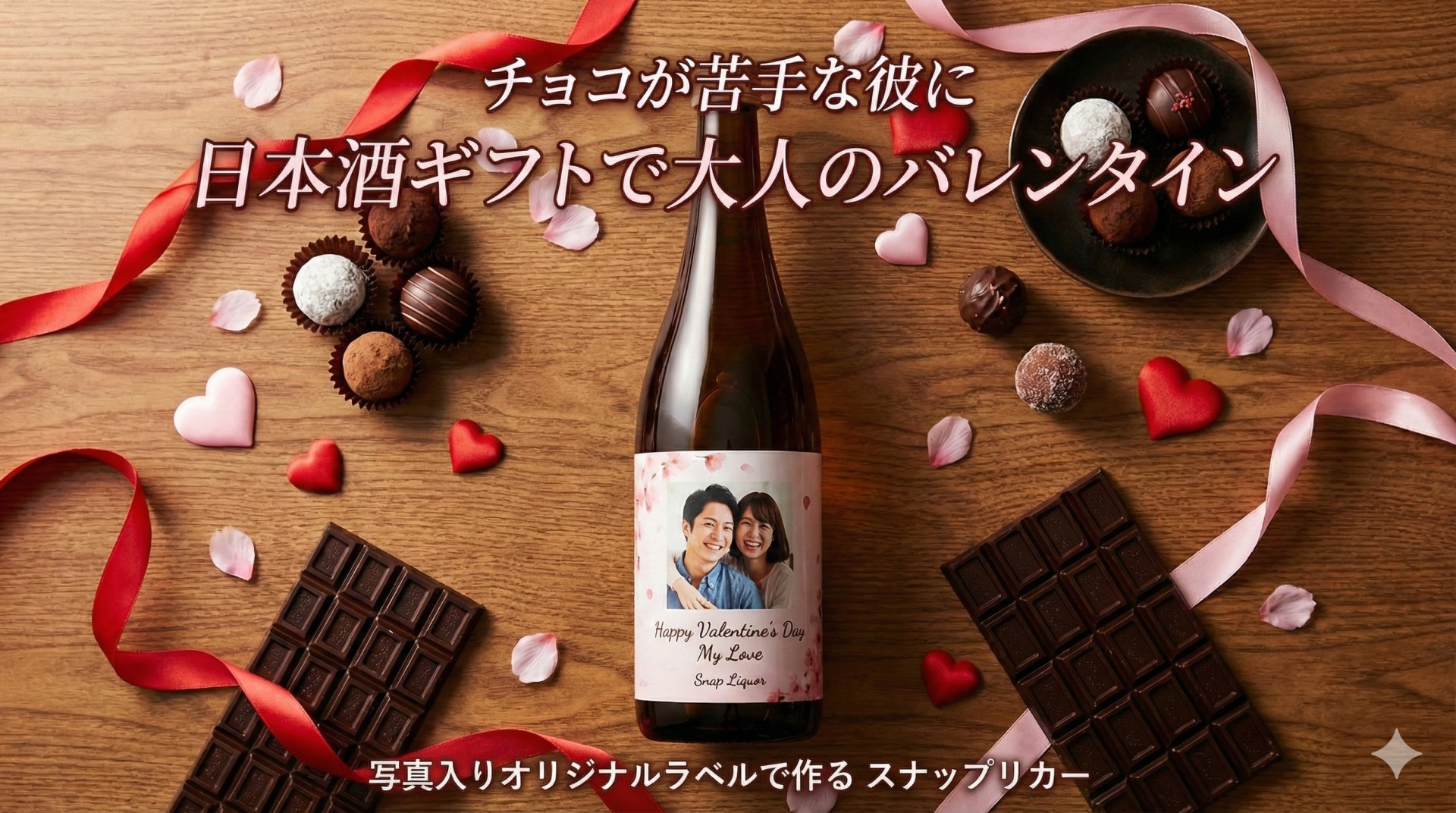 【バレンタイン】本命ギフトは「日本酒」で差をつける！チョコとのペアリングやおしゃれな選び方を徹底解説