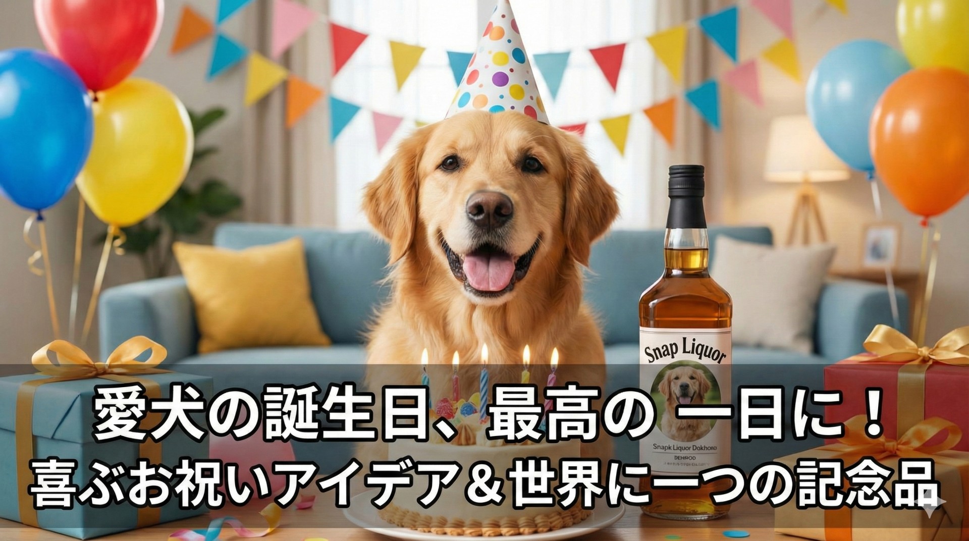 愛犬の誕生日祝い完全ガイド｜年齢別のおすすめプランから世界にひとつの記念グッズまで