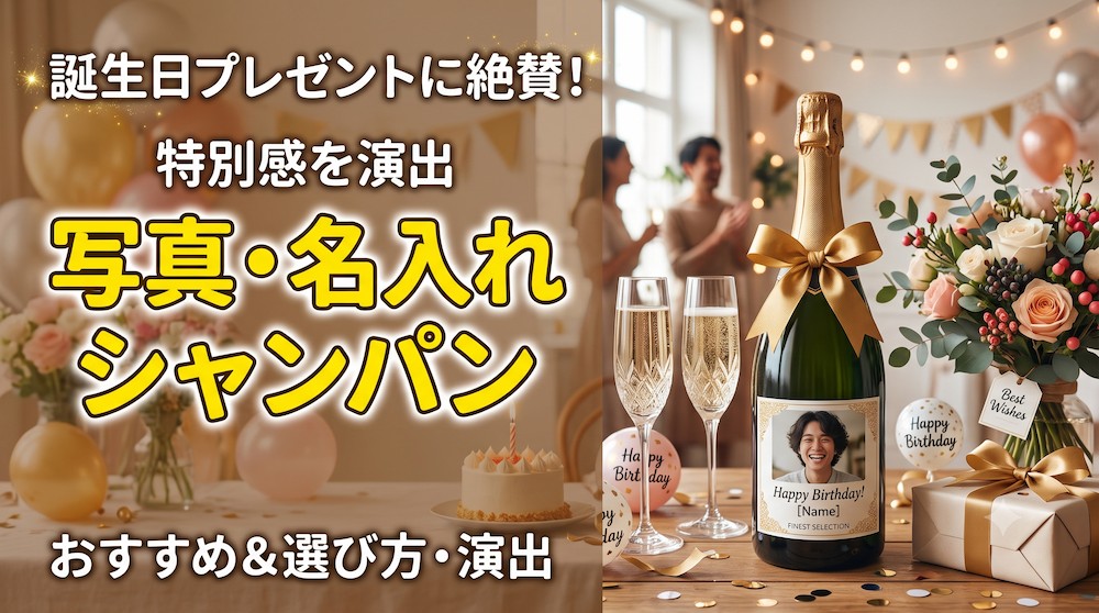 誕生日のプレゼントに絶賛されるシャンパン！おすすめランキングと失敗しない選び方・サプライズ演出