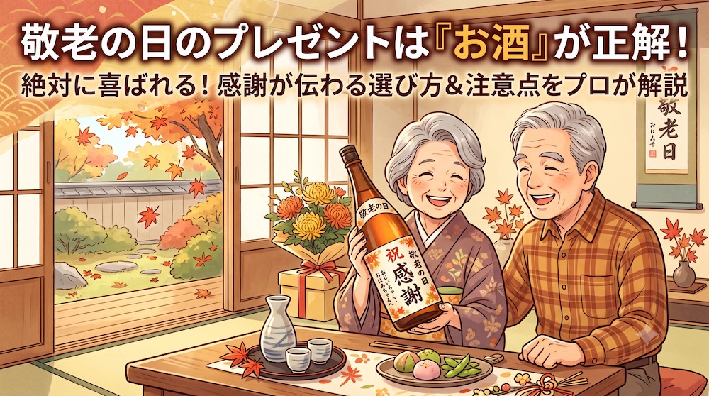 敬老の日に贈るお酒ギフトおすすめ厳選！感謝が伝わる選び方と注意点