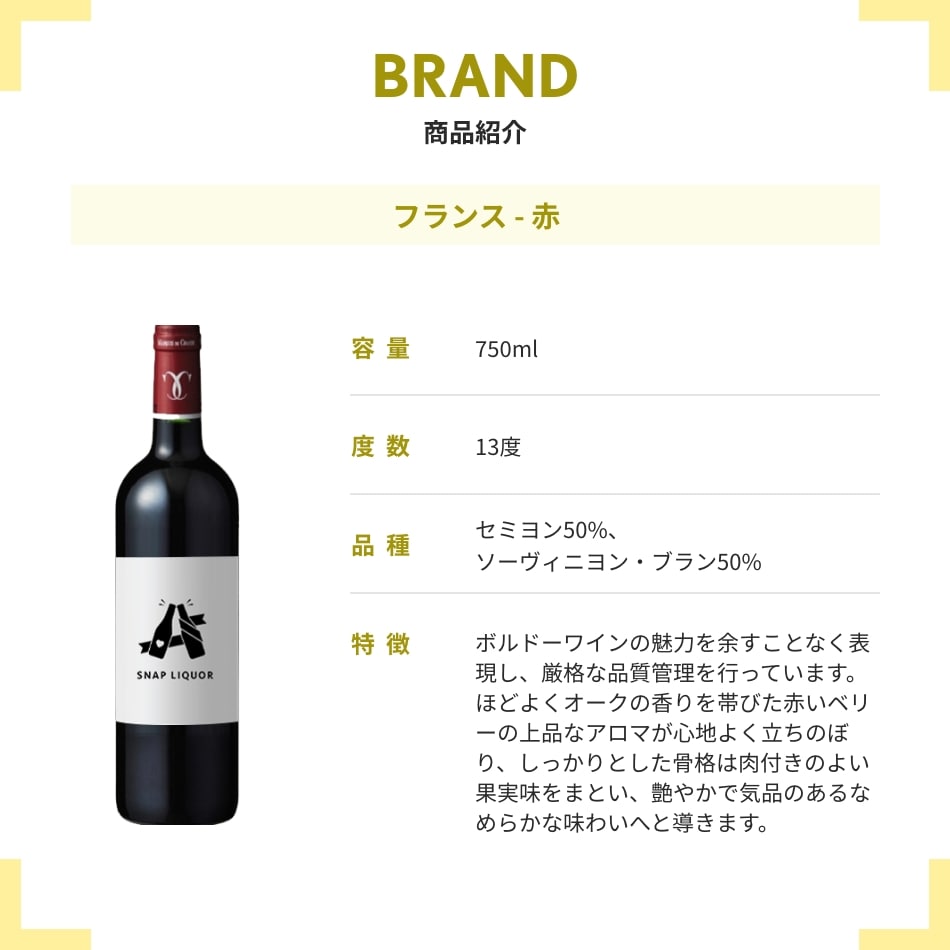 赤ワイン 赤・フランス