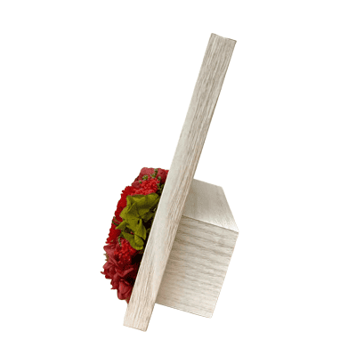 フラワーフォトスタンド フラワーフォトスタンド（レッドカーネーション）