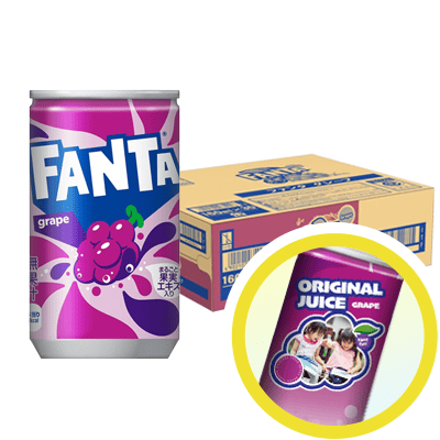 ファンタ ファンタ グレープ　ミニ缶　1ケース（30本）