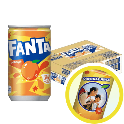 ファンタ ファンタ オレンジ　ミニ缶　1ケース（30本）