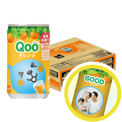 QOO QOO　オレンジ　ミニ缶　1ケース（30本）