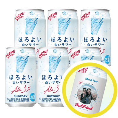 ほろよい ほろよい　白いサワー　6本