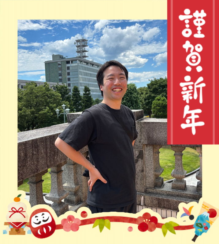 オリジナル年末年始のご挨拶ギフトのラベルサンプル13417