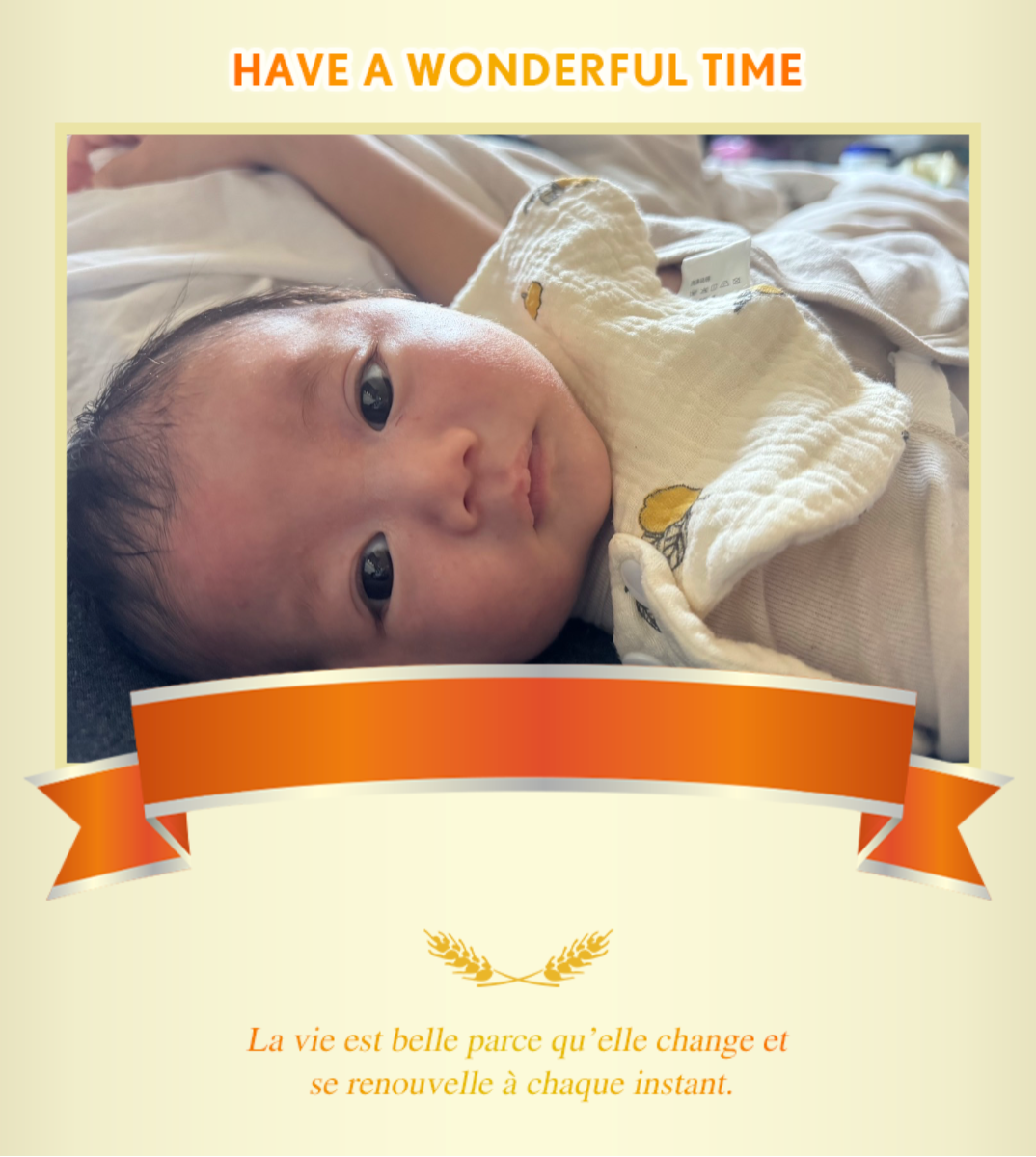 オリジナル記念日ギフトのラベルサンプル13783