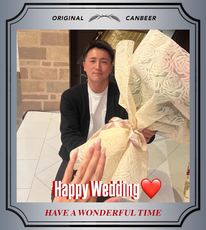 オリジナル結婚式ギフトのラベルサンプル13427