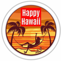 ハワイをモチーフにしたお洒落なラベルですね✨自分の家に飾りたい..！スナップリカー