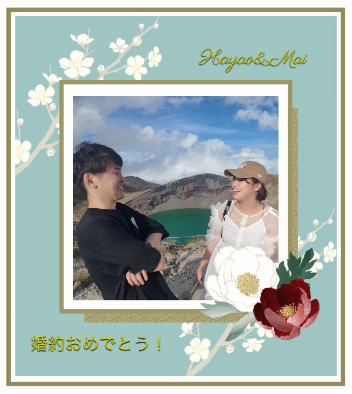 オリジナル記念日ギフトのラベルサンプル13483