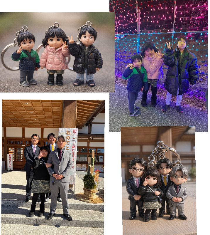 オリジナル成人式ギフトのラベルサンプル13536