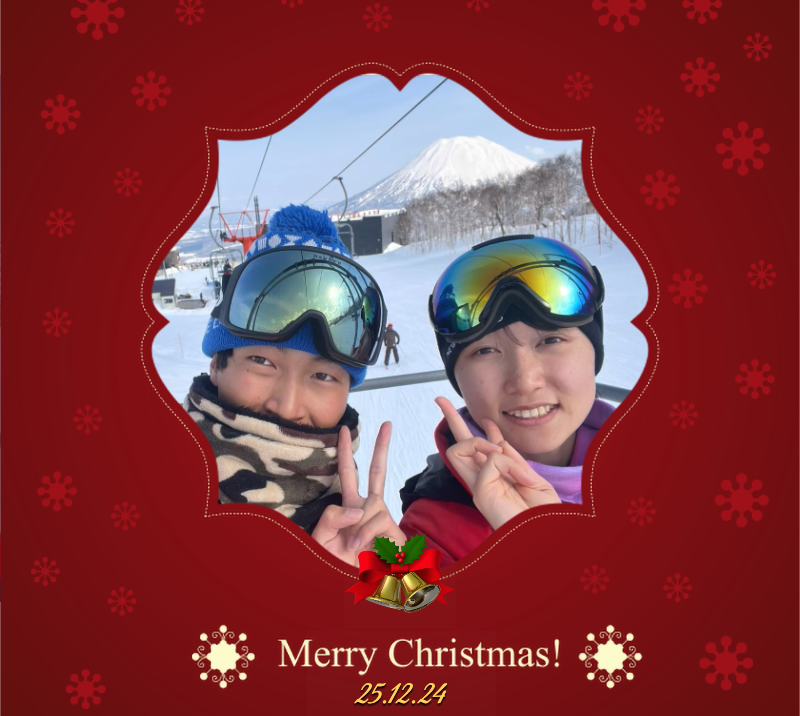 オリジナルクリスマスギフトのラベルサンプル13395