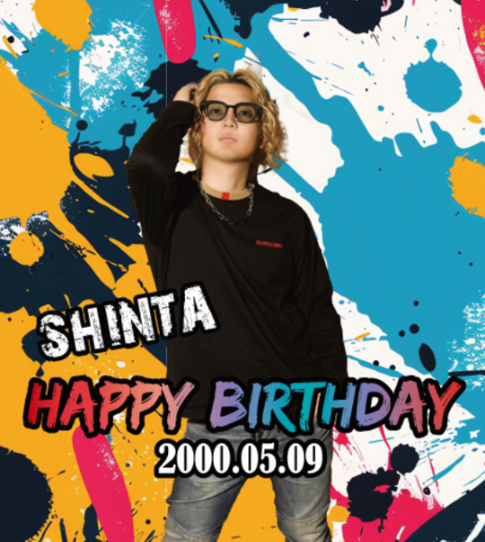オリジナル誕生日ギフトのラベルサンプル10745