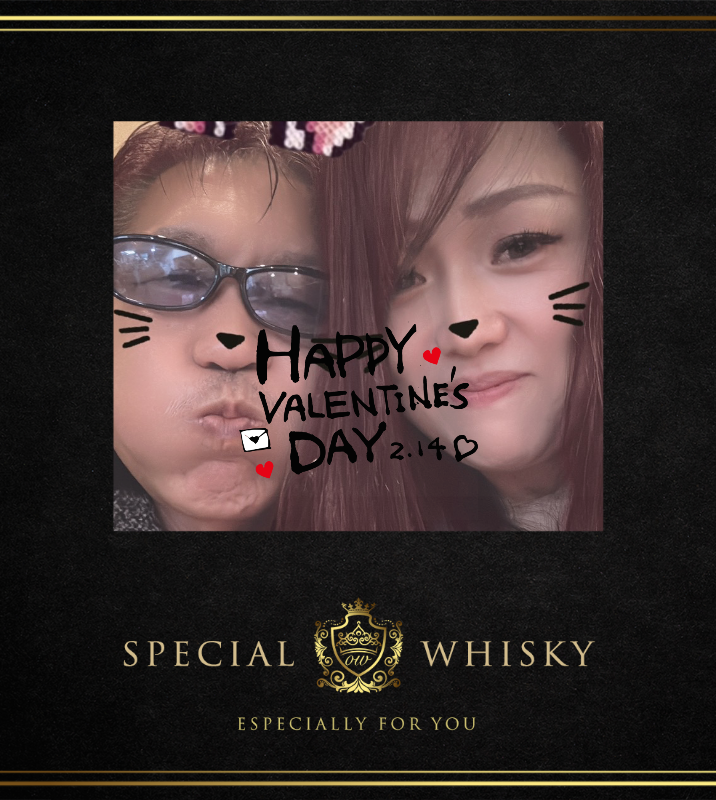 オリジナルバレンタインデーギフトのラベルサンプル13459