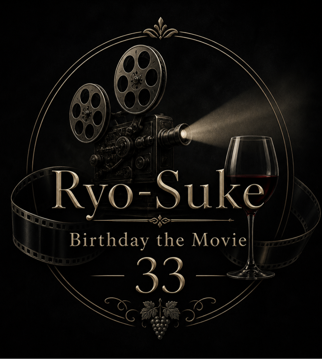 オリジナル誕生日ギフトのラベルサンプル13927