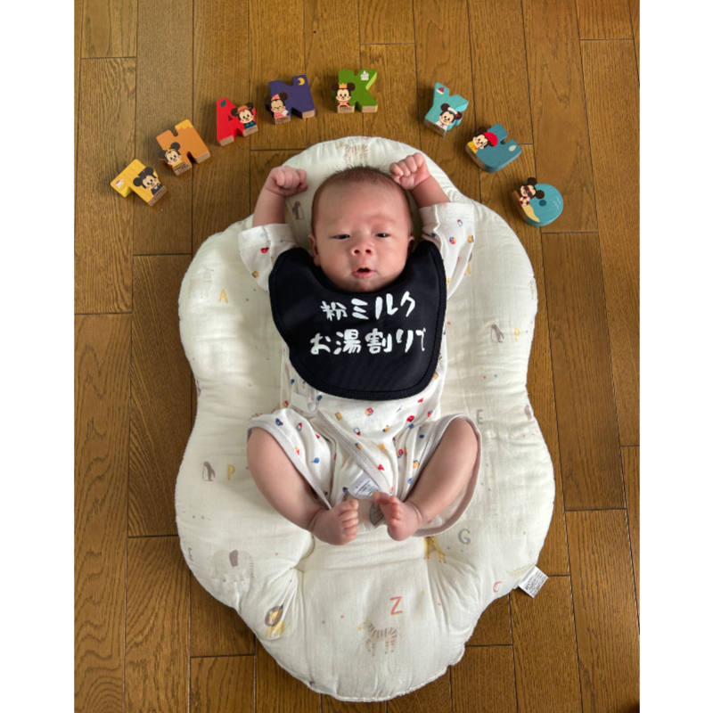 オリジナル出産祝いギフトのラベルサンプル12963