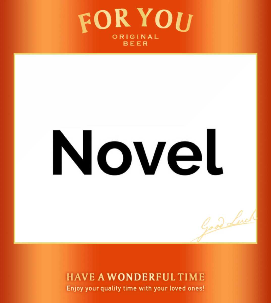 オリジナル記念日ギフトのラベルサンプル13807