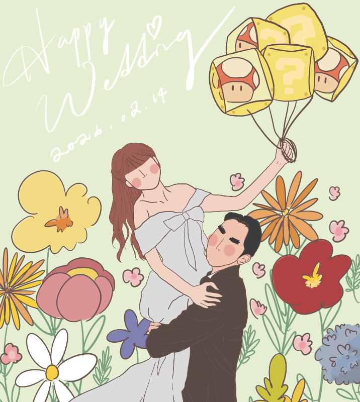 オリジナル結婚式ギフトのラベルサンプル13478