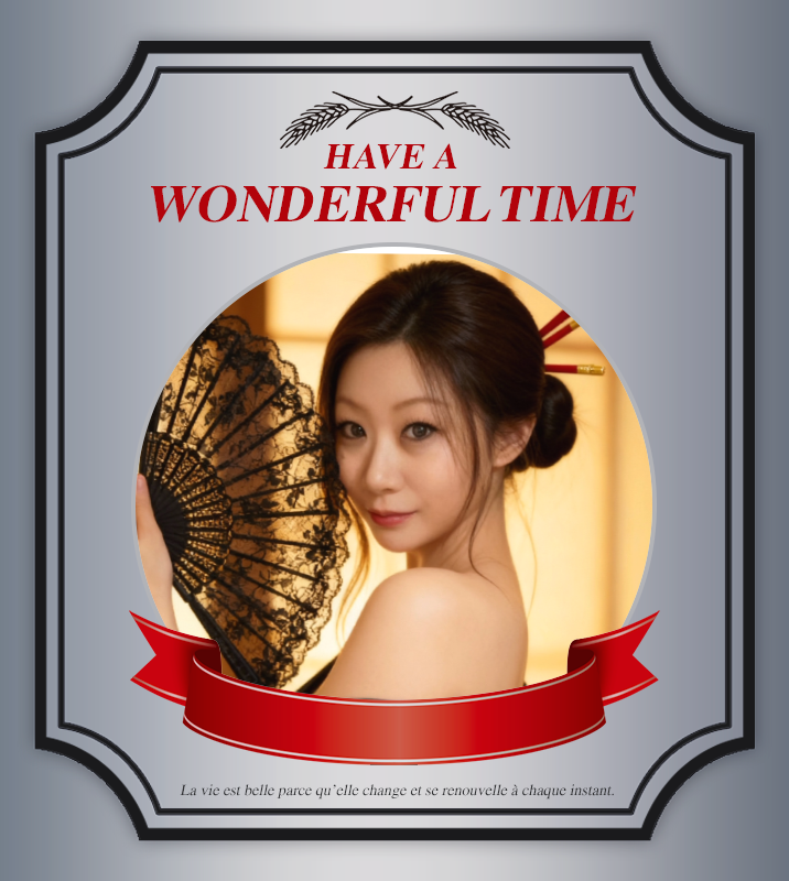 オリジナル記念日ギフトのラベルサンプル13578