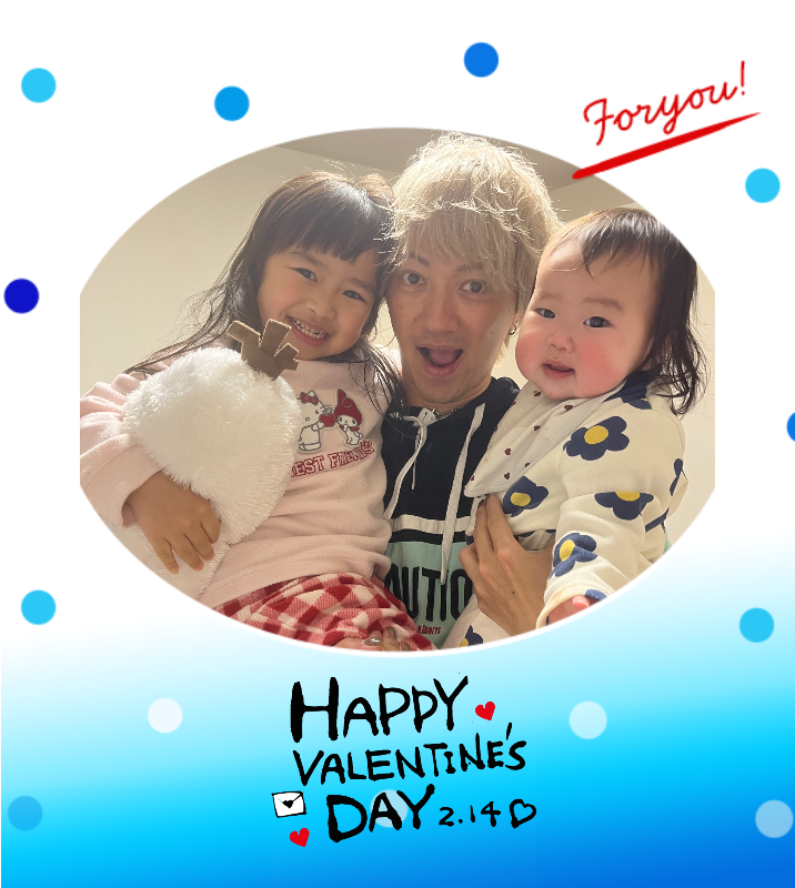 オリジナルバレンタインデーギフトのラベルサンプル13553