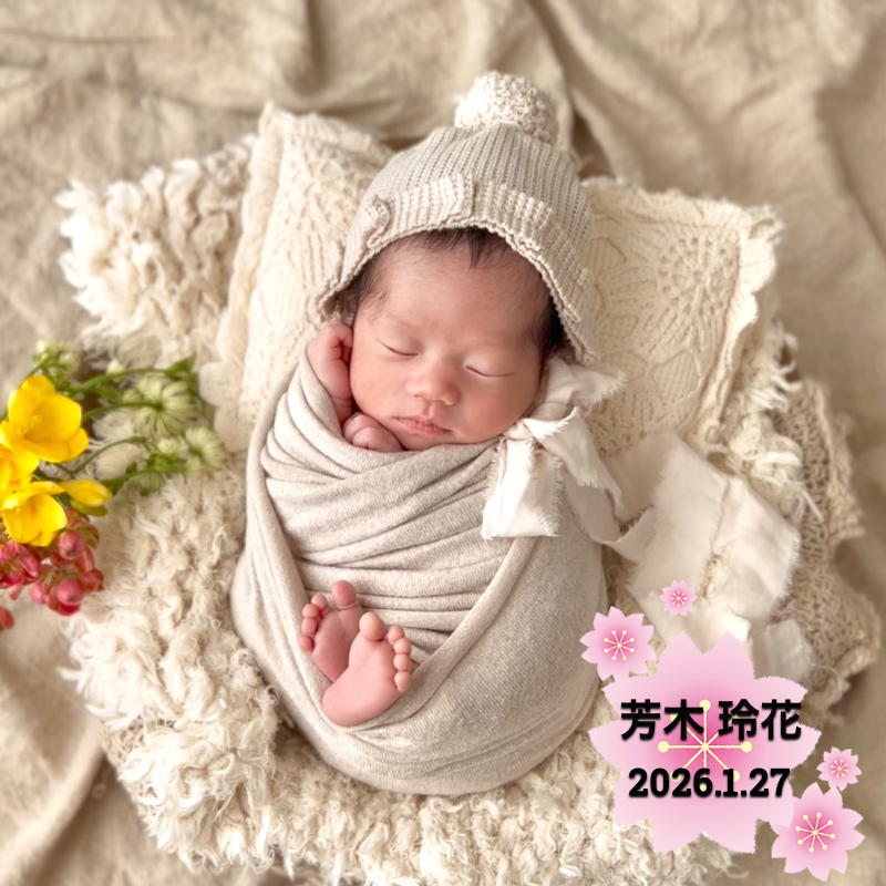 オリジナル誕生日ギフトのラベルサンプル13530